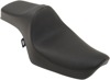 Predator Smooth Vinyl 2-Up Seat Black Foam - For 82-03 Harley XL