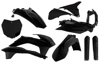 Full Plastic Kit - Black - Fits Many 15-17 KTM 125-450