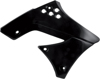 Radiator Shrouds - Black - For 09-12 Kawasaki KX250F