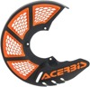 X-Brake Vented Disc Cover - Disc Cvr X-Brk Vented Blk/Org