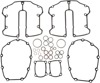 Cam Cover Gaskets - Cam Chng Kt W/Rocker Cvr Gskt