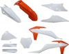 Full Plastic Kit - White/Orange Original 2021 - Fits Many 19-22 KTM 125-450