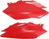 Side Panels - Red - For 09-12 Honda CRF450R 10-13 CRF250R