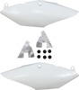 Side Number Plates for Honda - Side Panel- Crf450R17 White