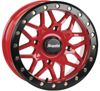 Typhon Wheel 15X10 4/137 5+5 +0 Machined Red