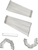 Rear Spoke/Nipple Set (w/ Wrench) - 8 Gauge / 36 Qty - Silver