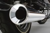 Dragsters Chrome Full Exhaust - For 86-06 H-D FLST & FXST Softails