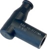 Black T Type Spark Plug Cap / Boot, 5k Ohm, 7-8mm Wire - Replaces NGK 8636 & TB05EMA