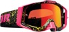 Sniper Pro Black / Pink / Yellow / Splatta Goggles - Red Dual Lens