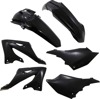 Standard Plastic Kits for Yamaha - Std Plastic Kit Blk