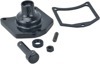 Gloss Black Solenoid Cover Starter Button - For 1.5/1.8kW Gear Reduction Starters