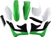 Full Plastic Kit - Green/Black/White Original 2012 - For 2012 Kawasaki KX450F