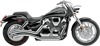 Speedster Swept Chrome Full Exhaust - For 04-09 Honda VTX1300C