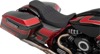 Predator Double Diamond SR Leather 2-Up Seat - For 08-20 Harley FLH FLT