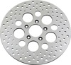 Drilled Polished Front Brake Rotor 292mm Counterbore