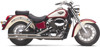 Lo-Boy Shotgun Full Exhaust - For 98-03 Honda Shadow ACE 750