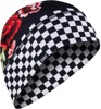 SportFlexT Beanie/Helmet Liner - Beanie Sptflx Checkered Floral