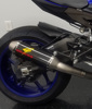 Yamaha R1 Full Titanium Exhaust System with Carbon 265mm Silencer