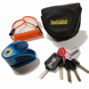 On Guard Locks Boxer Disc Lock Blue - 5.5mm Pin with Pouch & Reminder