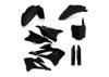 Full Plastic Kit - Black - For 22-23 Kawasaki KX85