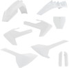 Full Plastic Kit - White - For 18-23 Husqvarna TC85