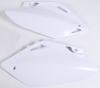 Side Panels - White - For 07-08 Honda CRF450R