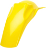 Rear Fender - Yellow - For 96-00 Suzuki RM250 RM125