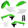 Full Plastic Kit - Green/White/Black Original 2016 - For 16-17 Kawasaki KX450F