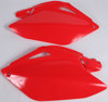 Side Panels - Red - For 06-09 Honda CRF250R