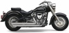 Speedster Slashdown Chrome Full Exhaust - For 99-07 Yamaha Road Star 1600/1700