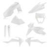 Full Plastic Kit - White - Fits Many 17-19 KTM 150-500