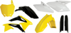 Full Plastic Kit - Yellow - For 08-17 Suzuki RMZ450