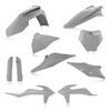 Full Plastic Kit - Gray - Fits Many 19-22 KTM 125-450