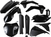 Full Plastic Kit - Black - Fits Many 13-14 KTM 125-450