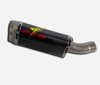 Slip On Carbon Fiber Exhaust - For 19-20 Kawasaki ZX6R