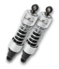 412 Chrome Heavy Duty 12" Shocks - For 14-20 Harley Davidson Street 500/750