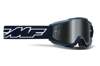 FMF Powerbomb Rocket Black Goggles w/ Silver Mirror Lens