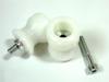 White Swing Arm Spools - For 10-14 BMW S1000RR