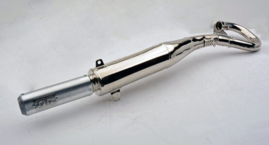 "Extreme" Full Exhaust w/ Oval AL Muffler - Image 2