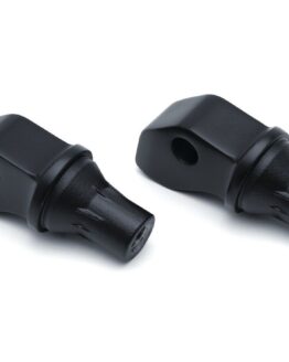 Kuryakyn Tapered Peg Adaptor Black (Pair)