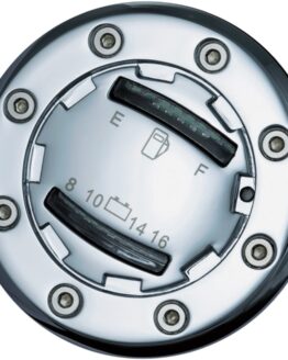 Informer LED Fuel & Battery Gauge Chrome