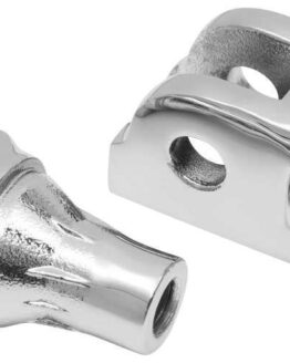 Kuryakyn Tapered Driver Peg Adaptor Chrome (Pair)