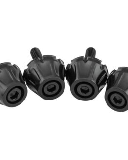 Kuryakyn Windshield Screws Black FLTR