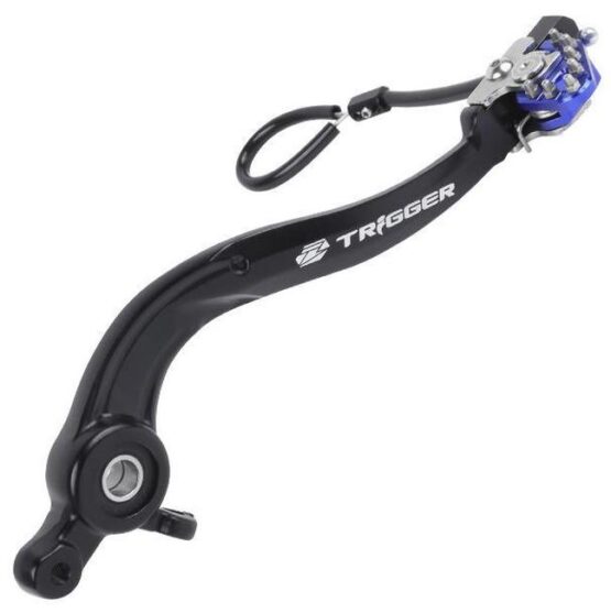 ZETA Trigger Brake Pedal Blue For Yamaha WR250R WR250X 2008-2021