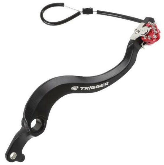 ZETA Trigger Brake Pedal Red For Honda CRF250L/CRF300L/CRF250RL/CRF300L Rally