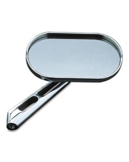 Kuryakyn Magnum Mirrors Large Flat Chrome Fits 65-22 H-D Models