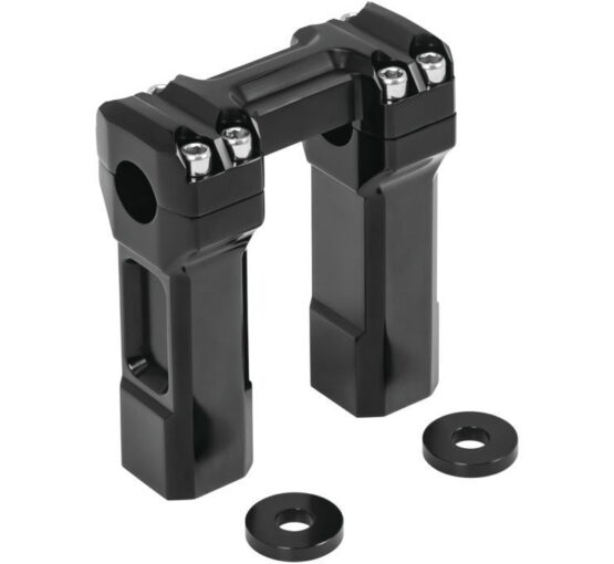 Kuryakyn 5" Billet Handlebar Risers Black