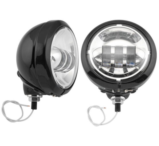 Letric Lighting 4.5in Chrome Passing Lamps LLC-PL-CB