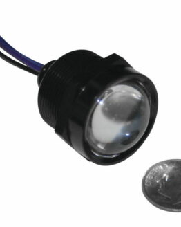 Letric Lighting Royal Flush LED 1in Black/Red/Red