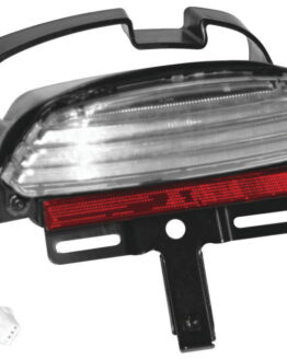 Letric Lighting Clear LED Taillight Replacement for Dyna